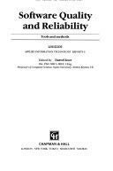 Software Quality and Reliability: Tools and Methods | Immagine principale