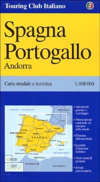 Spagna, Portogallo 1:800.000