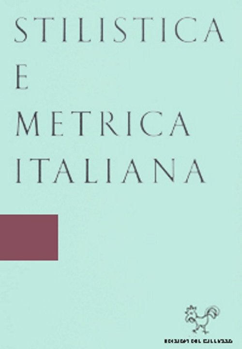 Stilistica e metrica italiana (2021). Vol. 21 | Immagine principale
