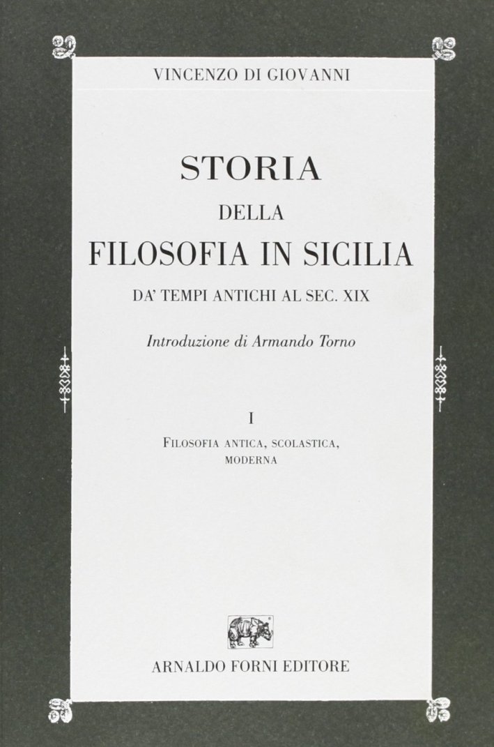 Storia della filosofia in Sicilia