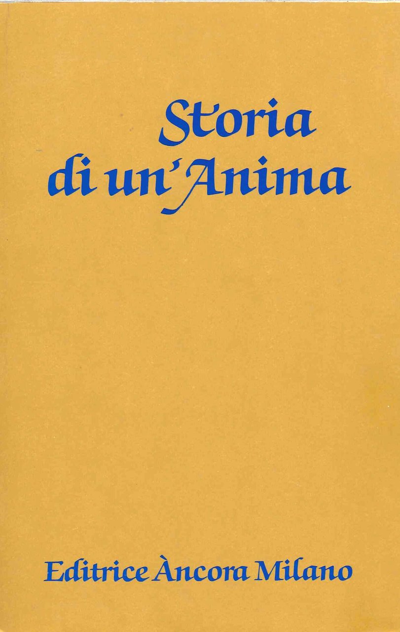 Storia di un'anima