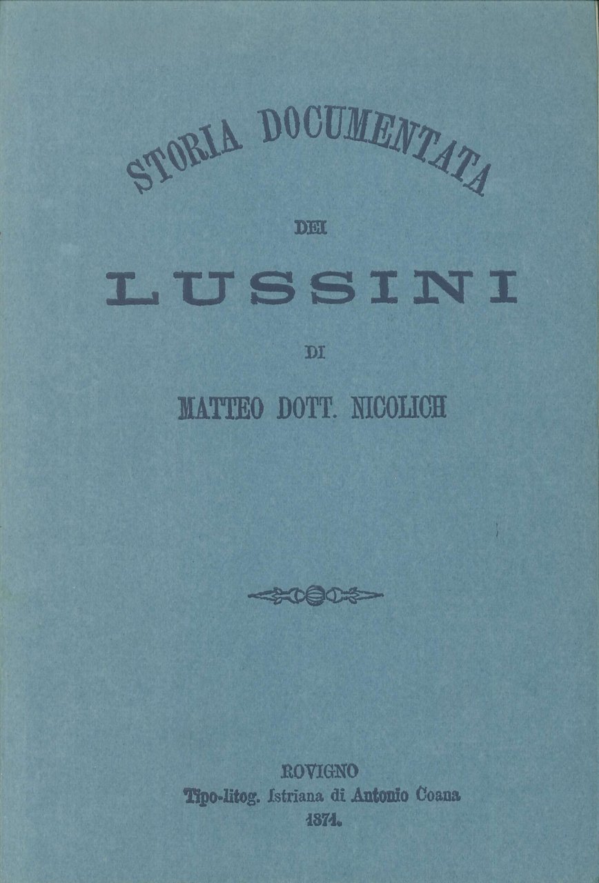 Storia documentata dei Lussini