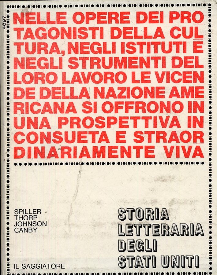 Storia letteraria degli Stati Uniti