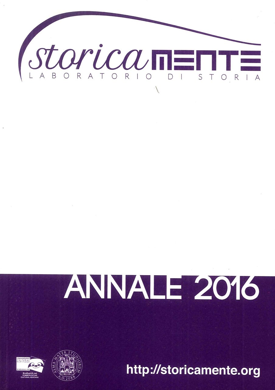 Storicamente. Laboratorio di storia. Annale 2016
