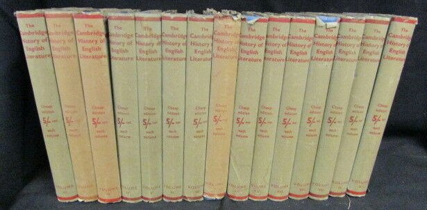 The Cambridge History of English Literature. [Complete Work - 15 … | Immagine principale