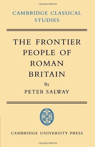 The Frontier People of Roman Britain, Cambridge, Cambridge University Press, …