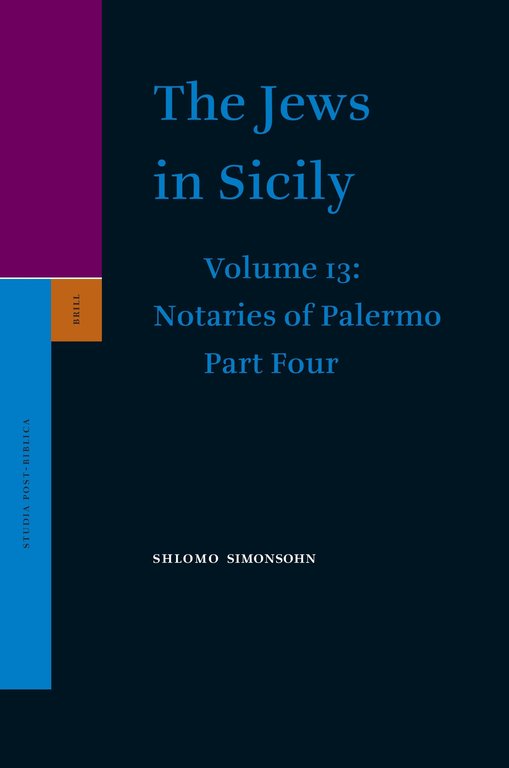 The Jews in Sicily: Notaries of Palermo: 13