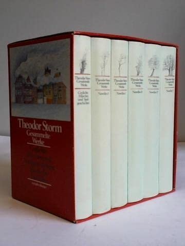 Theodor Storm. Gesammelte Werke. 6 Bände im Schuber | Immagine principale