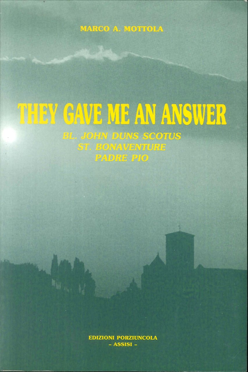 They gave me an answer | Immagine principale