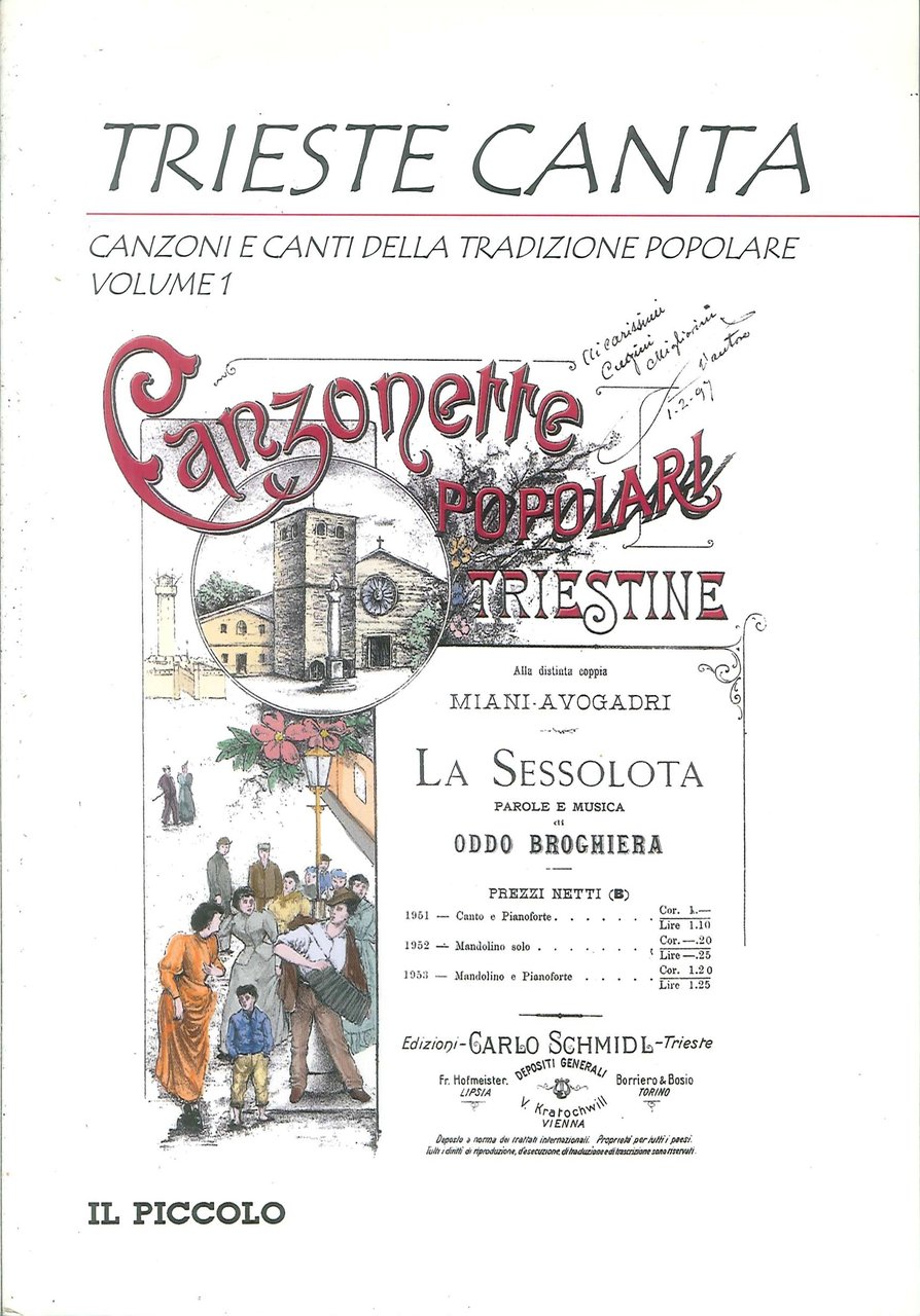 Trieste Canta. Canzoni e Canti della Tradizione Popolare. 4 volumi | Immagine principale