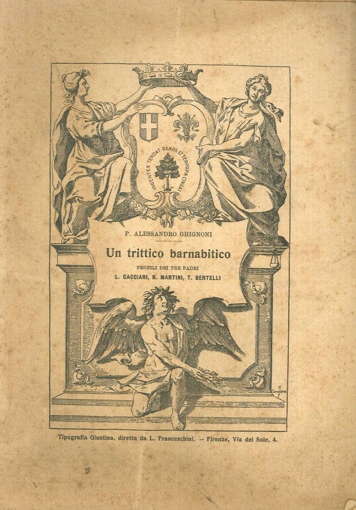 Un trittico barnabitico. Profili dei tre padri L. Cacciari, R, … | Immagine principale