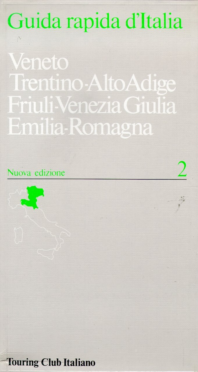 Veneto. Trentino. Alto Adige. Friuli Venezia Giulia. Emilia Romagna