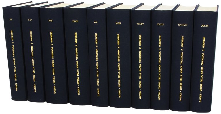 Verci G. Battista: Storia della Marca trivigiana e veronese (Venezia, 1786-91)