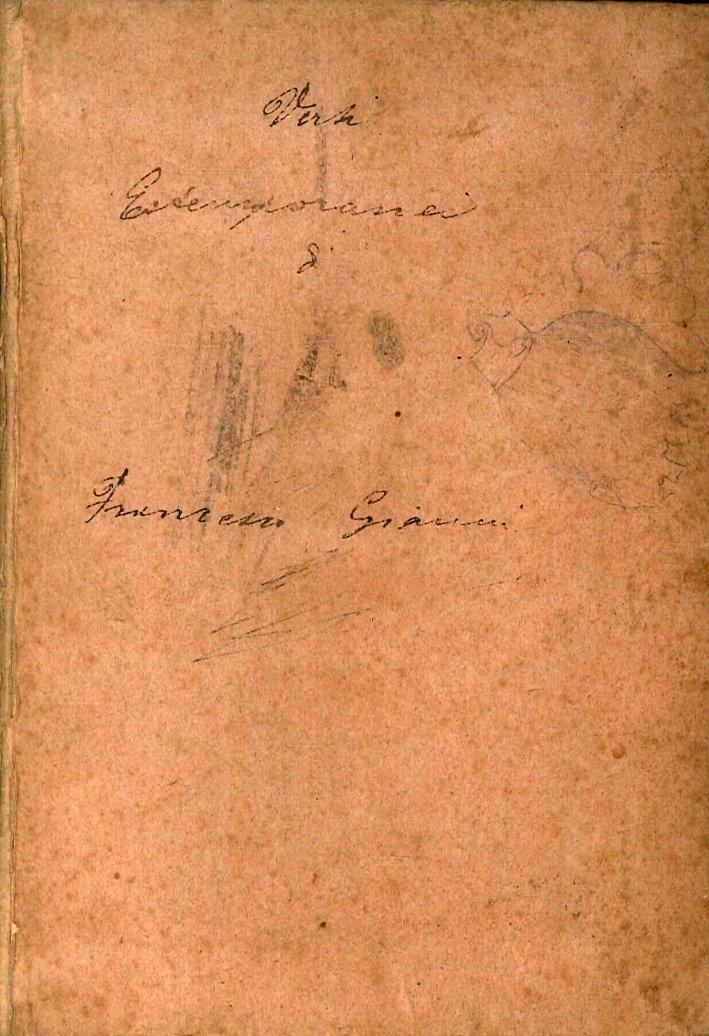 Versi inediti estemporanei di Francesco Gianni romano | Immagine principale