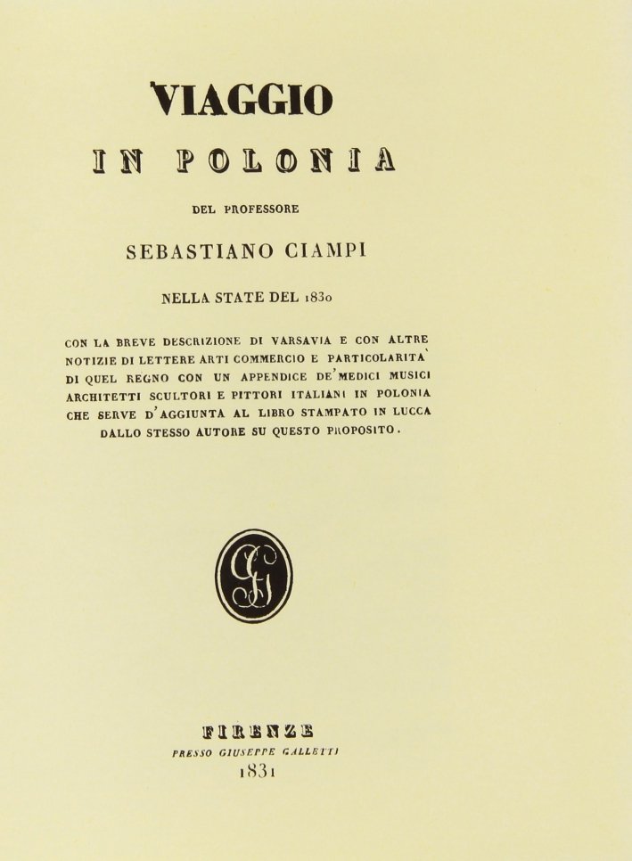 Viaggio in Polonia nella state del 1830. Con la breve … | Immagine principale