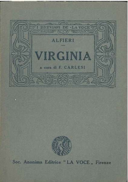 Virginia., Firenze, La Voce, 1924