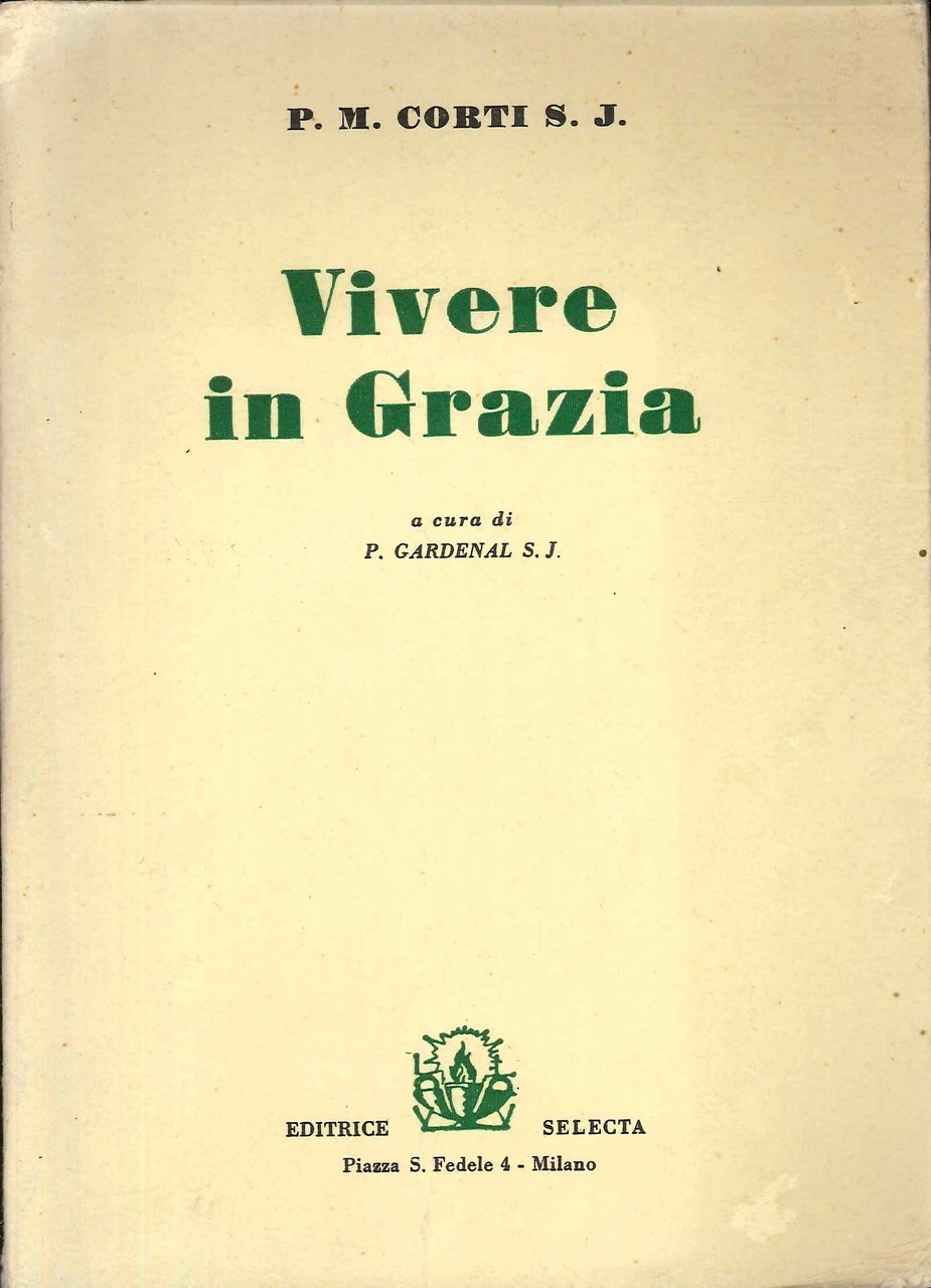 VIVERE IN GRAZIA. | Immagine principale