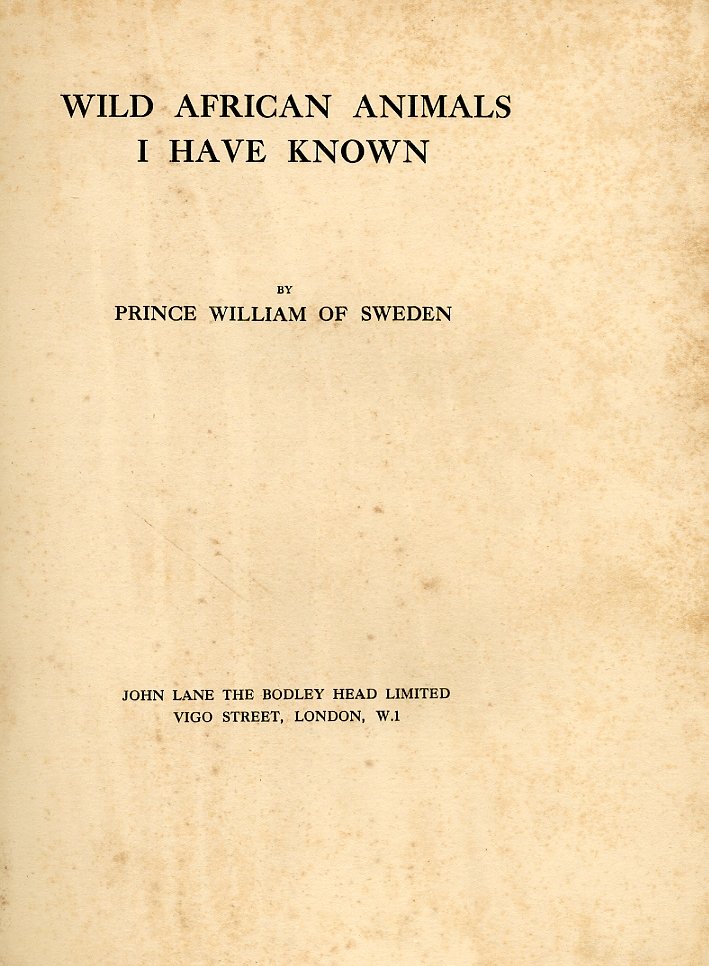 Wild African Animals I Have Known | Immagine principale