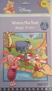 Winnie the Pooh Magic stickers. 36 reusable stickers