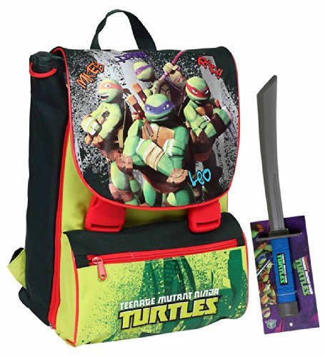 Zaino Estensibile Medium Tartarughe Ninja 2014 Lsc12910,