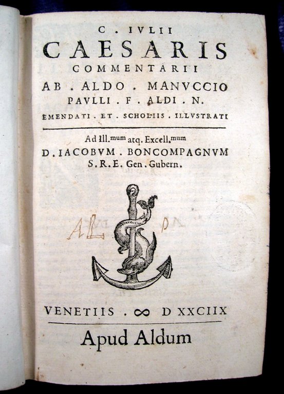 Commentarii ab Aldo Manuccio. Paulli F. emendati et scholiis illustrati