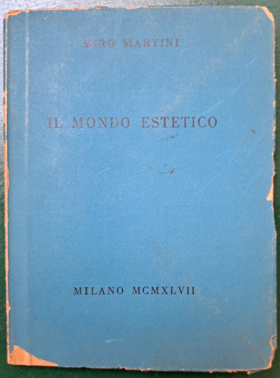 Il mondo estetico
