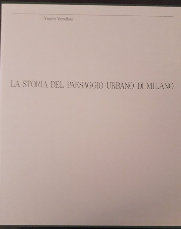 La storia del paesaggio urbano di Milano