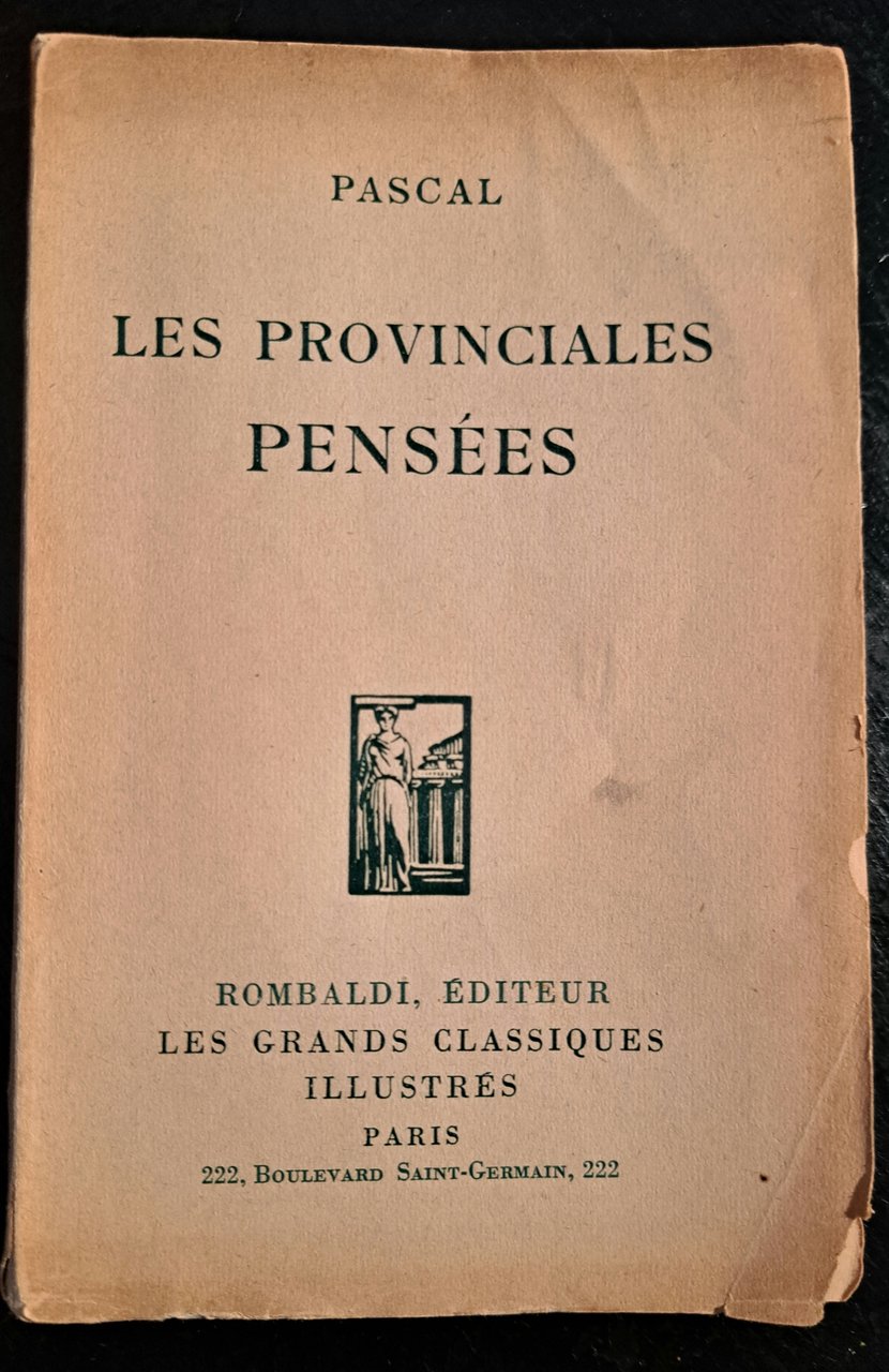 Les provinciales pensées | Immagine principale