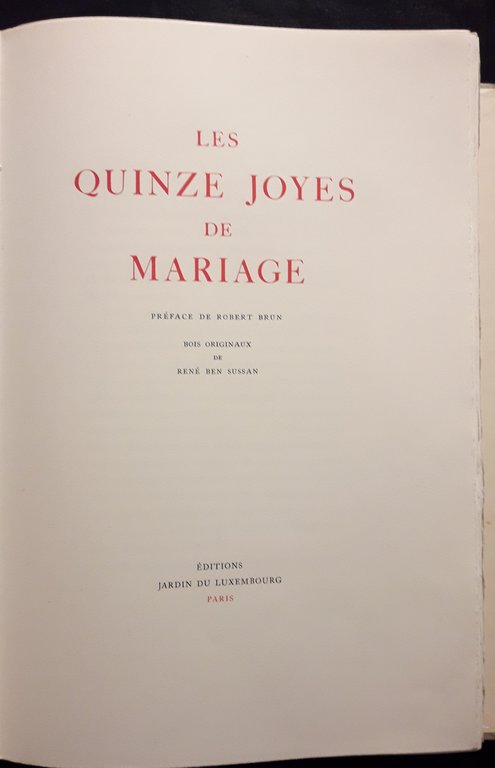 Les quinze joyes de Mariage | Immagine Gallery 3