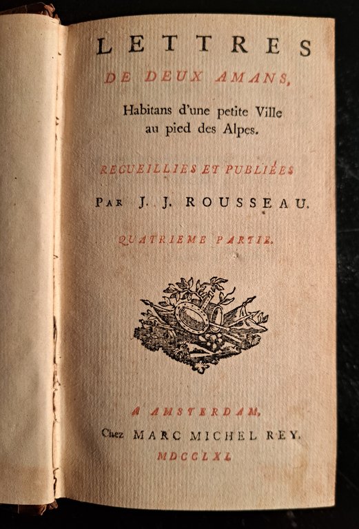Joulie ou la nouvelle Heloise - Lettres de deux amans, …