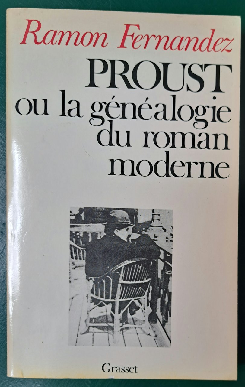 Proust ou la genealogie du roman moderne | Immagine principale