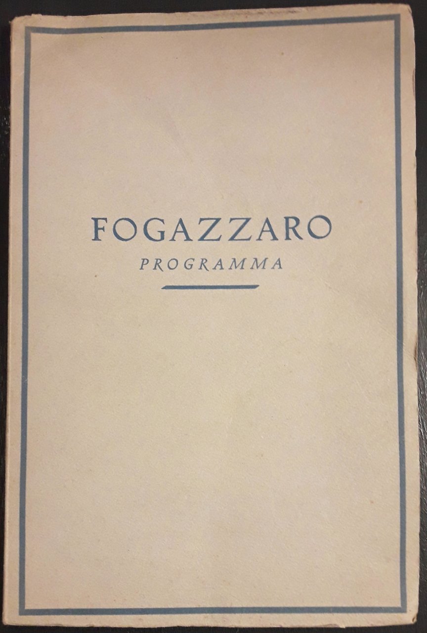 TUTTE LR OPERE DI ANTONIO FOGAZZARO A CURA DI PIETRO … | Immagine principale