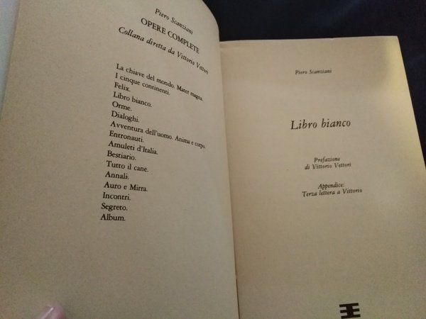 LIBRO BIANCO