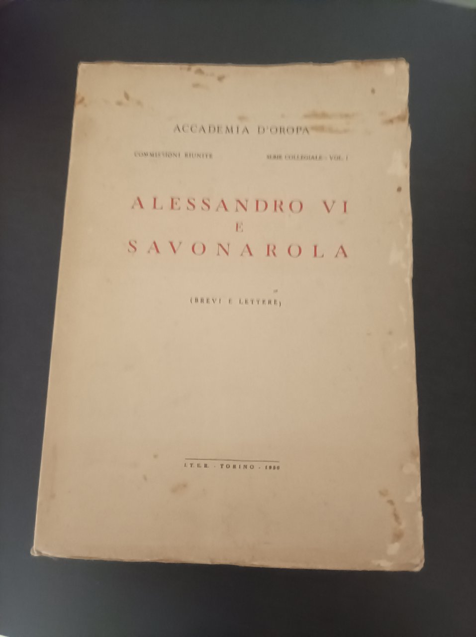 Alessandro VI e Savonarola Brevi e Lettere. | Immagine principale
