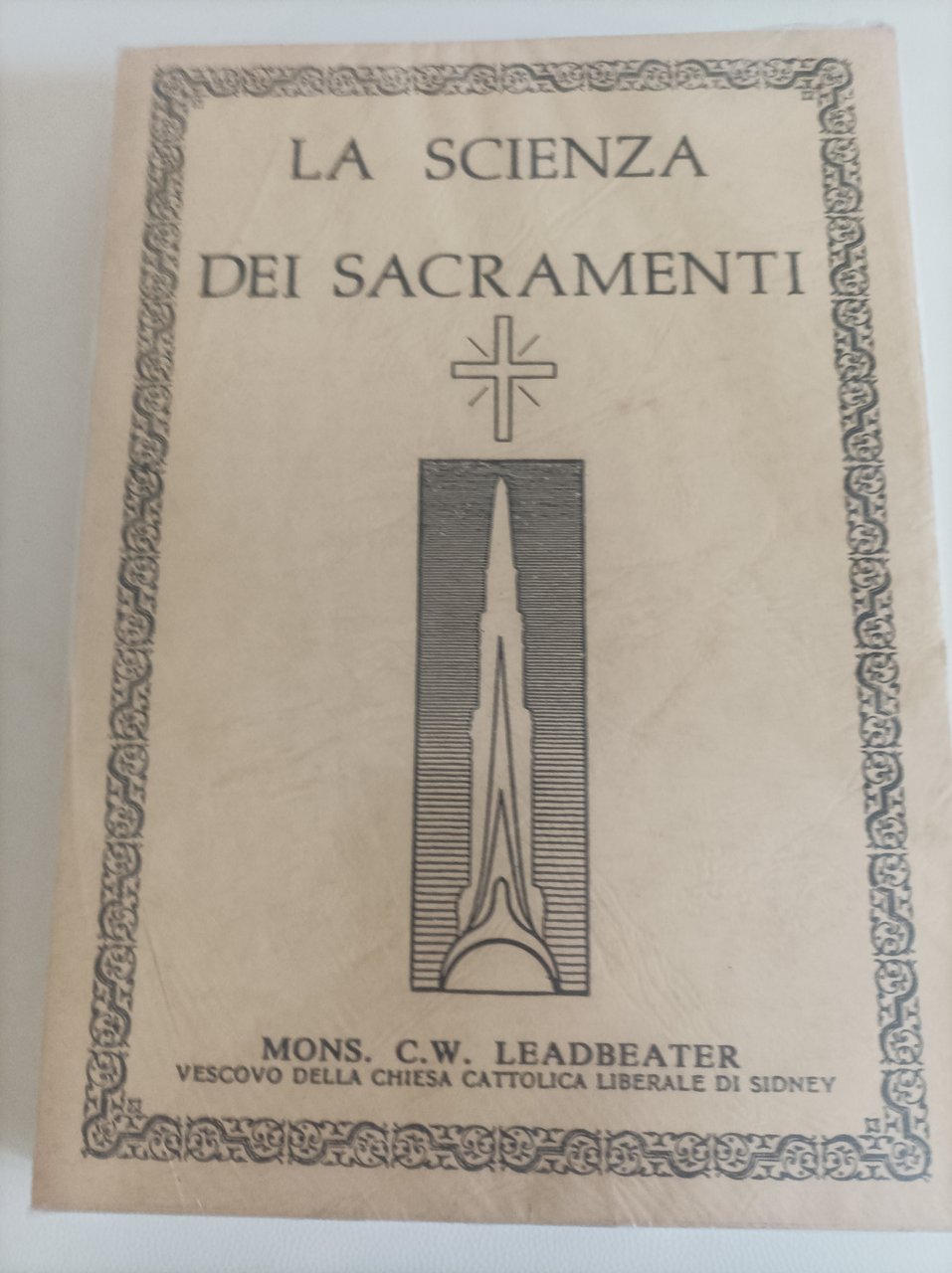 La scienza dei sacramenti