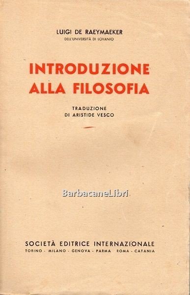 Introduzione alla filosofia