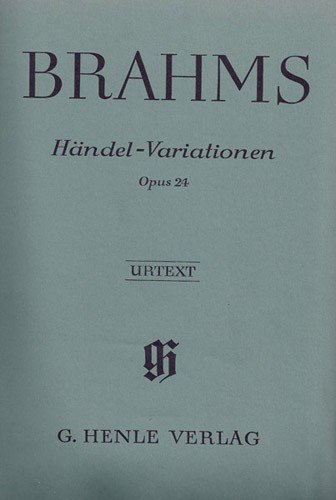 Händel - Variationen op. 24 Urtext