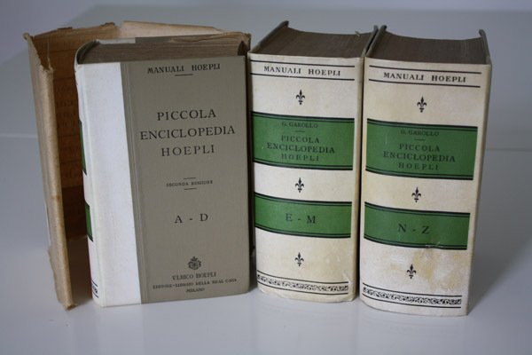 Piccola Enciclopedia Hoepli (3 voll.)