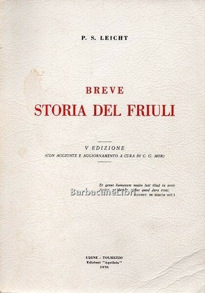 Breve storia del Friuli