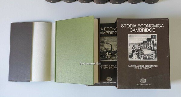 Storia economica Cambridge (volumi 1-7, in 9 tomi)