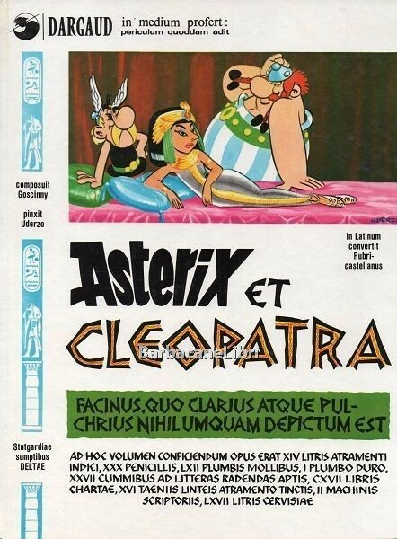 Asterix et Cleopatra (Asterix e Cleopatra in latino)