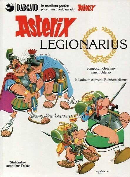 Asterix Legionarius (Asterix legionario in latino)