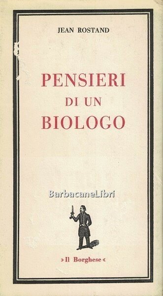 Pensieri di un biologo