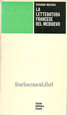 La letteratura francese del Medioevo