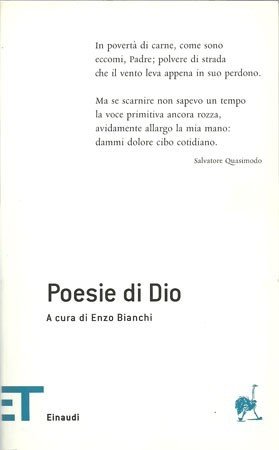 Poesie di Dio. A cura di Enzo Bianchi