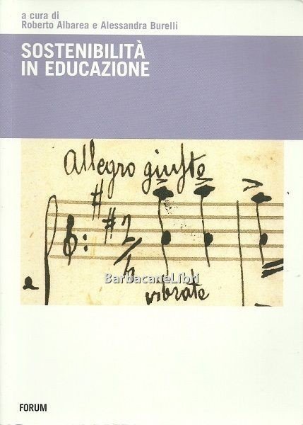 Sostenibilità in educazione