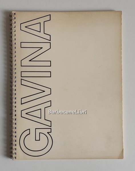 Catalogo Gavina. Divisione della KIGA s.p.a.