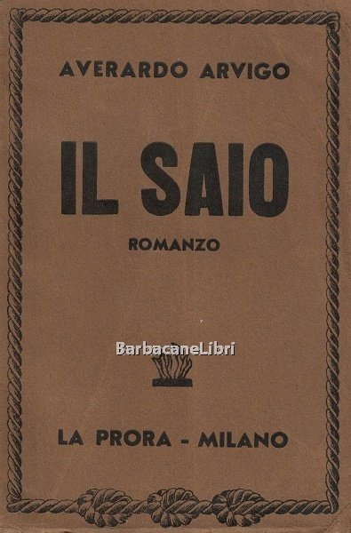 Il saio. Romanzo