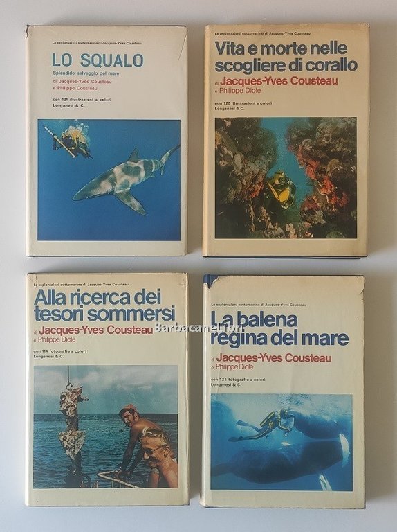 Le esplorazioni sottomarine di Jacques Yves Cousteau (7 voll.)