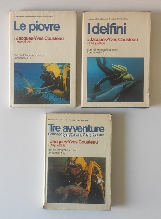 Le esplorazioni sottomarine di Jacques Yves Cousteau (7 voll.)